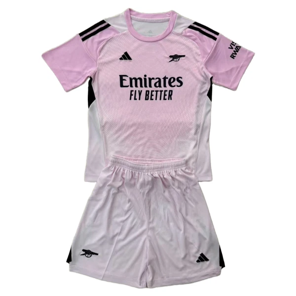 Conjunto Portero Arsenal Niño 25/26 Rosa