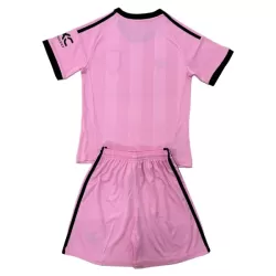 Conjunto Portero Manchester United Niño 25/26 Rosa