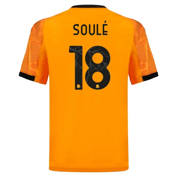 Camiseta AS Roma Soule 18 Hombre Segunda 25/26 Camiseta AS Roma Soule 18 Hombre Segunda 25/26