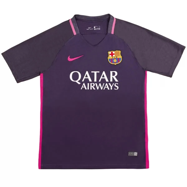 Camiseta Barcelona Messi 10 2016-17 Hombre Segunda Retro