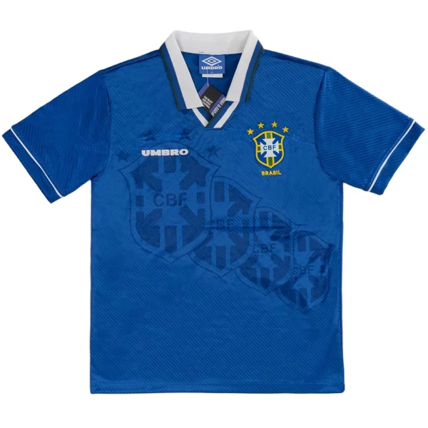 Camiseta Brasil Hombre Segunda Retro 1994 Camiseta Brasil Hombre Segunda Retro 1994