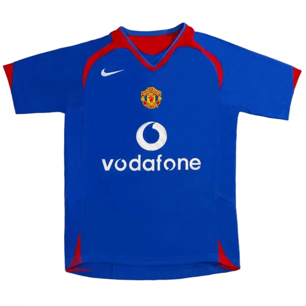 Camiseta Manchester United 2005-06 Hombre Segunda Retro Camiseta Manchester United 2005-06 Hombre Segunda Retro