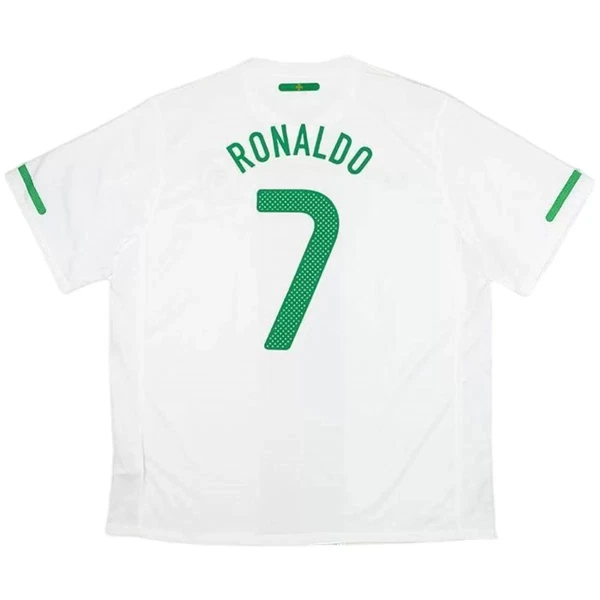 Camiseta Portugal Ronaldo 7 2010 Hombre Segunda Retro