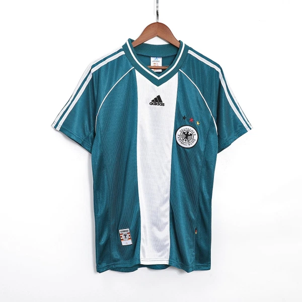 Camiseta Alemania Hombre Segunda Retro 1998 Camiseta Alemania Hombre Segunda Retro 1998