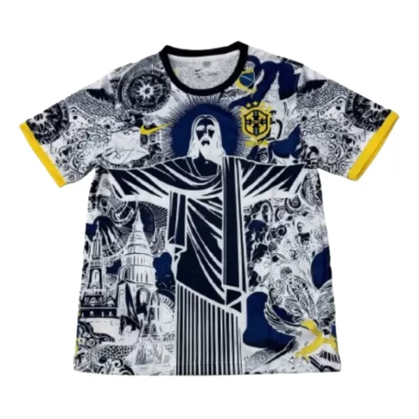 Camiseta Brasil Hombre 2025 Negra - Especial Camiseta Brasil Hombre 2025 Negra - Especial