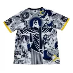 Camiseta Brasil Hombre 2025 Negra - Especial