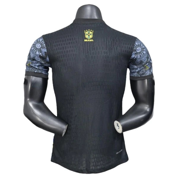 Camiseta Brasil Hombre 2025 Negra - Especial