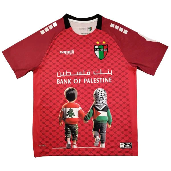 Camiseta Club Deportivo Palestino Hombre 2025 Roja - Especial