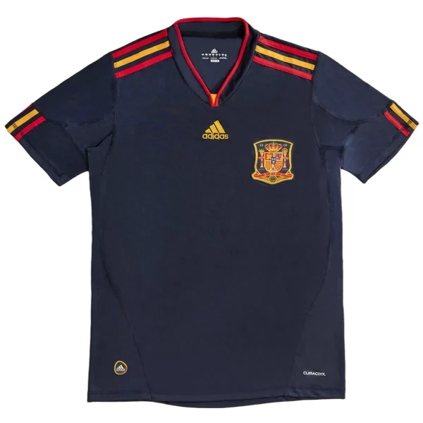 Camiseta España 2010 Hombre Segunda Retro Camiseta España 2010 Hombre Segunda Retro