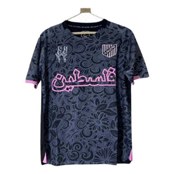 Camiseta FC Palestina X Farrah Azam Hombre 25/26 Negra