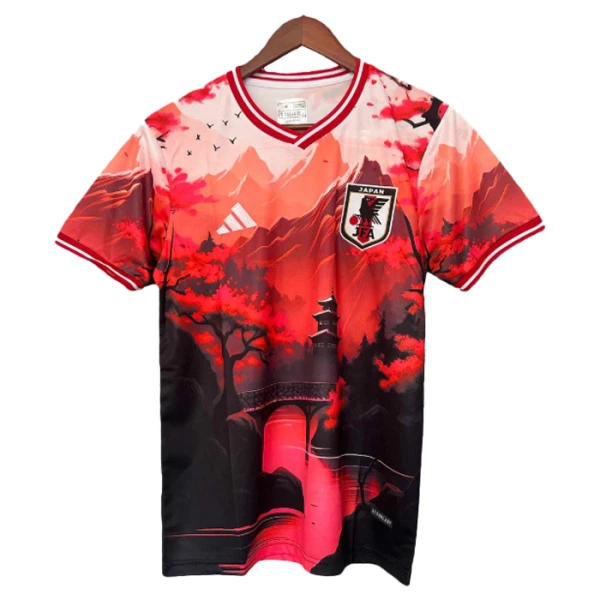 Camiseta Japón Hombre 2025 Roja - Especial