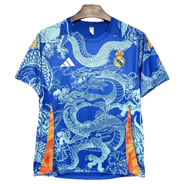 Camiseta Real Madrid Dragon Hombre 25/26 Azul - Especial Camiseta Real Madrid Dragon Hombre 25/26 Azul - Especial