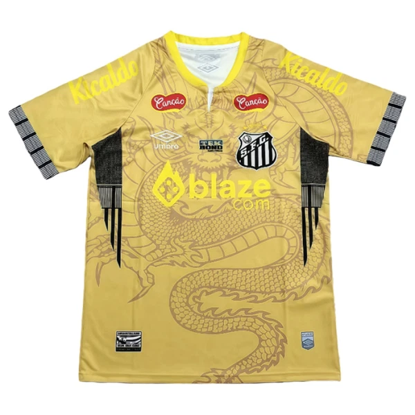 Camiseta Santos FC Dragon Hombre 25/26 Amarilla