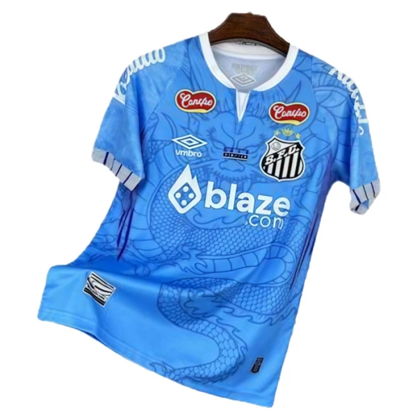 Camiseta Santos FC Dragon Hombre 25/26 Azul