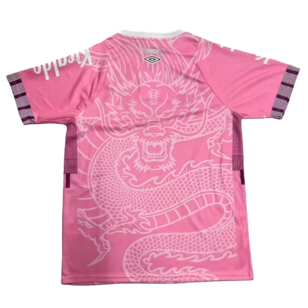 Camiseta Santos FC Dragon Hombre 25/26 Rosa