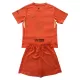 Conjunto Portero FC Barcelona Niño 25/26 Naranja