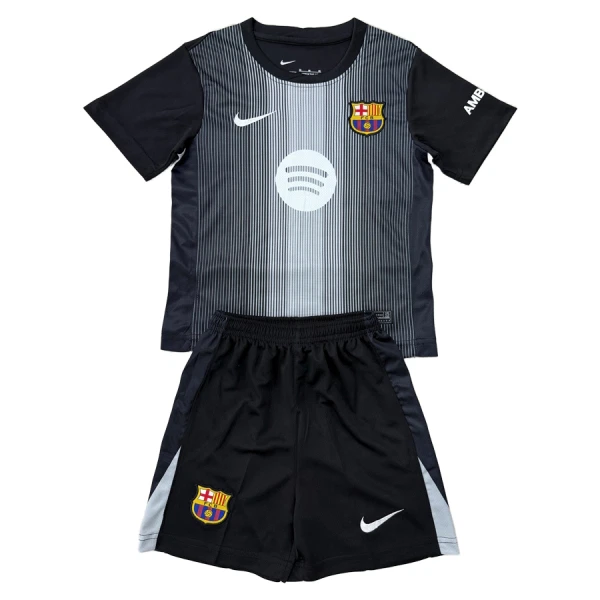 Conjunto Portero FC Barcelona Niño 25/26 Negra Conjunto Portero FC Barcelona Niño 25/26 Negra