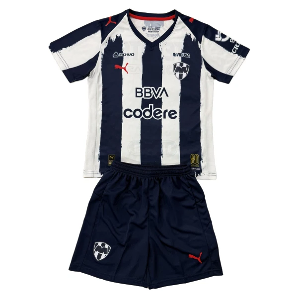Conjunto Rayados Monterrey Niño Primera 25/26