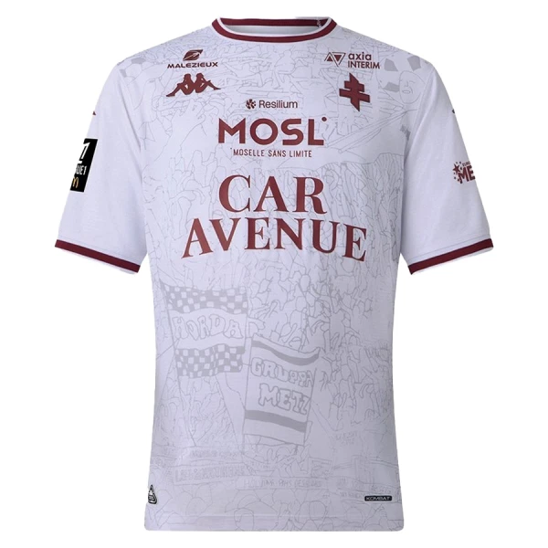 Camiseta FC Metz Hombre Segunda 25/26 Camiseta FC Metz Hombre Segunda 25/26