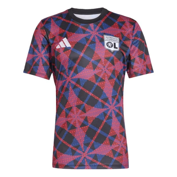 Camiseta Olympique Lyonnais Pre-Match Hombre 25/26 Camiseta Olympique Lyonnais Pre-Match Hombre 25/26