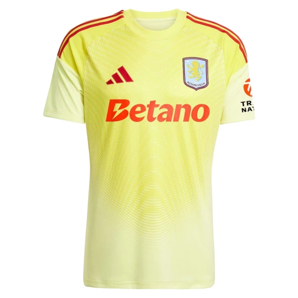 Camiseta Portero Aston Villa Hombre 25/26 Amarilla