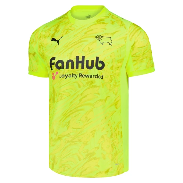 Camiseta Portero Derby County Hombre 25/26 Amarilla