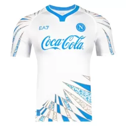 Camiseta SSC Napoli Pre-Match Hombre 25/26 Blanca