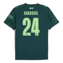 Camiseta Manchester City Gvardiol 24 Cuarta Hombre EA Sport 25/26 Camiseta Manchester City Gvardiol 24 Cuarta Hombre EA Sport 25/26