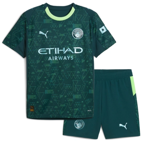 Conjunto Manchester City Rodrigo 16 Cuarta Niño EA Sport 25/26