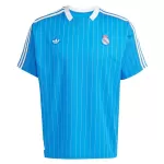 Camiseta Real Madrid Terrace Icons Hombre 25/26 Azul