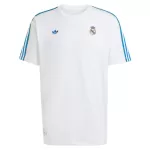 Camiseta Real Madrid Terrace Icons Hombre 25/26 Blanca