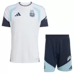 Argentina Camiseta De Entrenamiento Niño Mundial 2026 Blanca