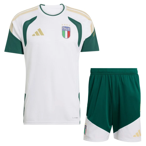 Italia Camiseta De Entrenamiento Niño Mundial 2026 Blanca