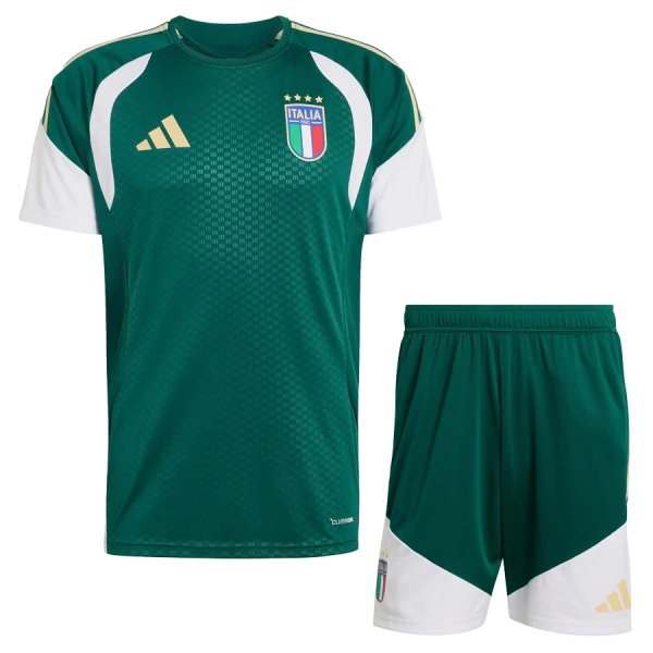 Italia Camiseta De Entrenamiento Niño Mundial 2026 Verde