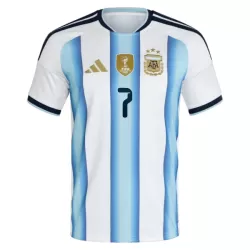 Camiseta Argentina De Paul 7 Hombre Primera Mundial 2026