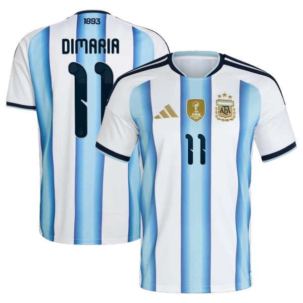 Camiseta Argentina Di Maria 11 Hombre Primera Mundial 2026