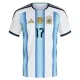 Camiseta Argentina Garnacho 17 Hombre Primera Mundial 2026