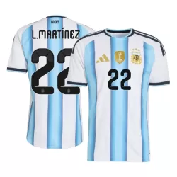 Camiseta Argentina Lautaro Martinez 22 Hombre Primera Mundial 2026