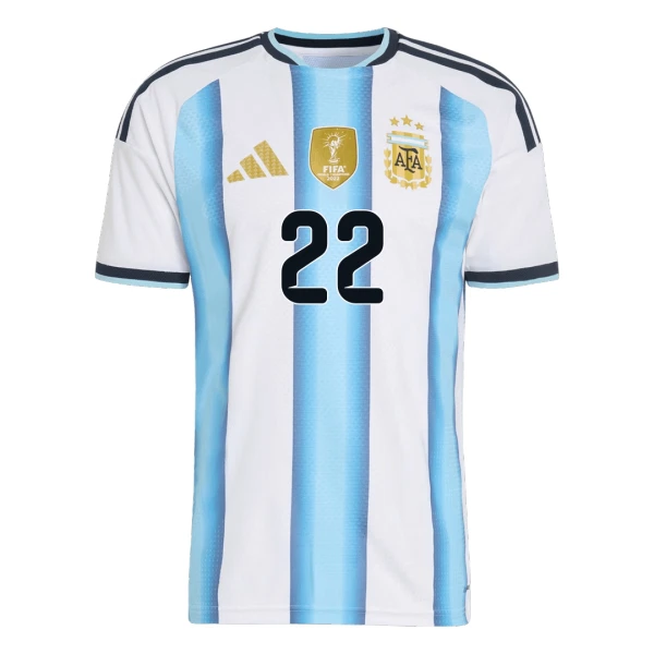 Camiseta Argentina Lautaro Martinez 22 Hombre Primera Mundial 2026