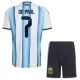 Conjunto Argentina De Paul 7 Niño Primera Mundial 2026