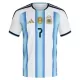 Conjunto Argentina De Paul 7 Niño Primera Mundial 2026