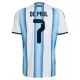 Conjunto Argentina De Paul 7 Niño Primera Mundial 2026