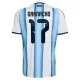 Conjunto Argentina Garnacho 17 Niño Primera Mundial 2026