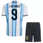 Conjunto Argentina J. Alvarez 9 Niño Primera Mundial 2026