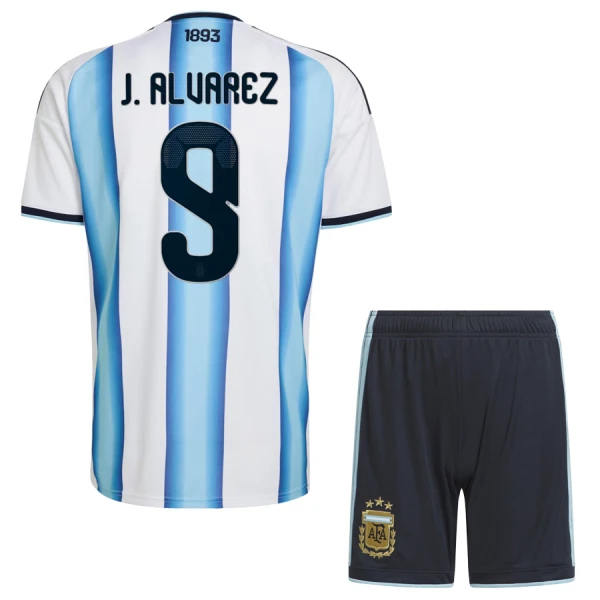 Conjunto Argentina J. Alvarez 9 Niño Primera Mundial 2026