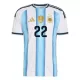 Conjunto Argentina Lautaro Martinez 22 Niño Primera Mundial 2026