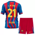 Conjunto FC Barcelona Frenkie de Jong 21 Cuarta Niño 25/26