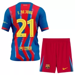 Conjunto FC Barcelona Frenkie de Jong 21 Cuarta Niño 25/26