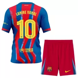Conjunto FC Barcelona Lamine Yamal 10 Cuarta Niño 25/26