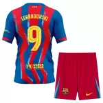 Conjunto FC Barcelona Lewandowski 9 Cuarta Niño 25/26